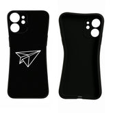 Paper Plane White Samsung M51 Back Cover